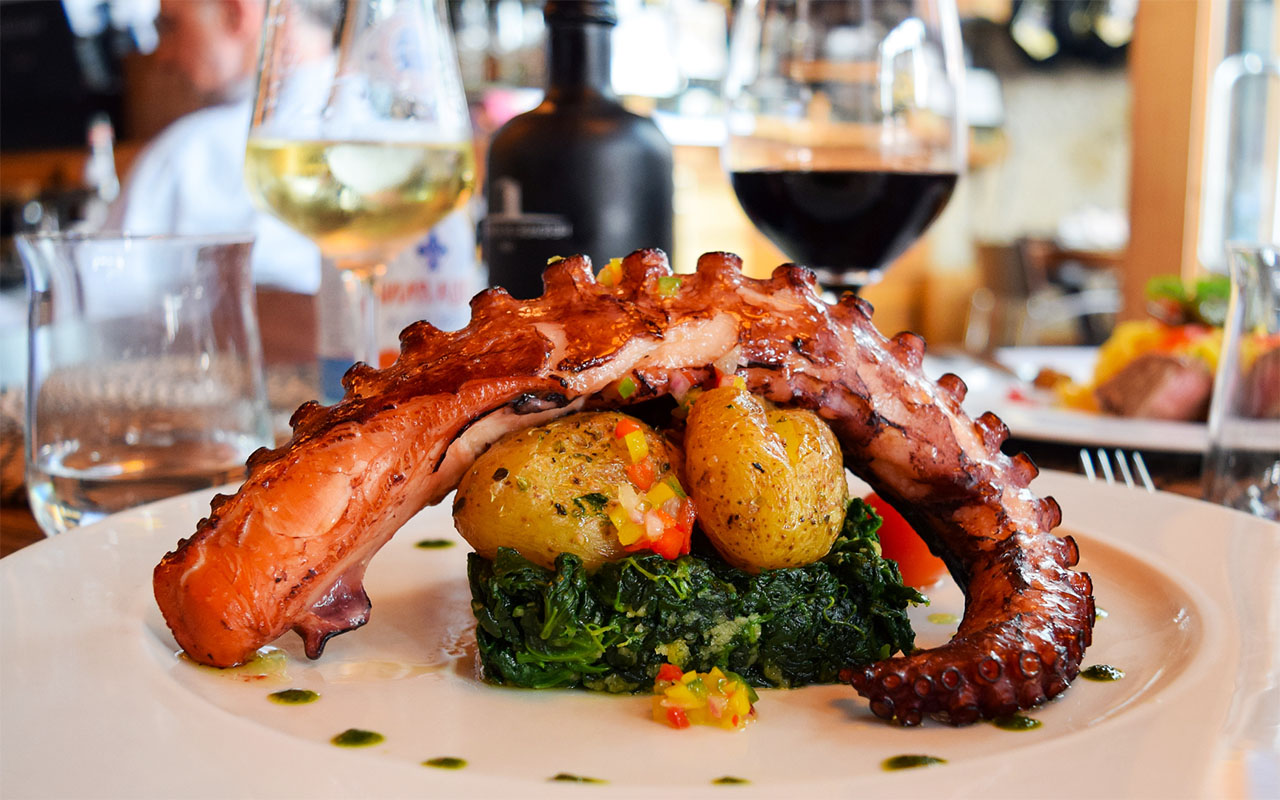 Abbinamenti vino polpo