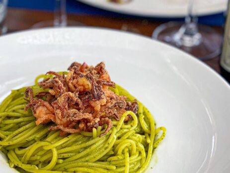 Abbinamento pesto con vino