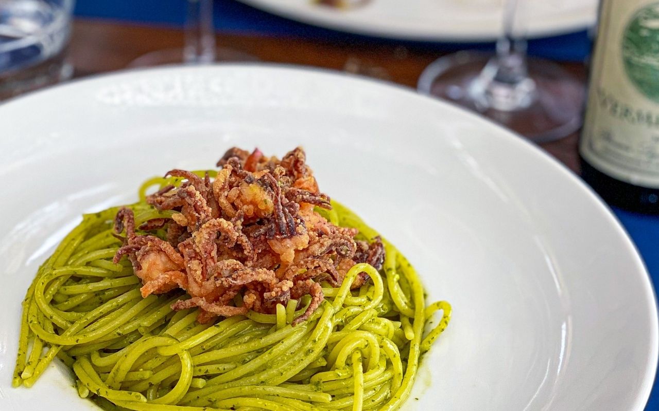 Abbinamento pesto con vino