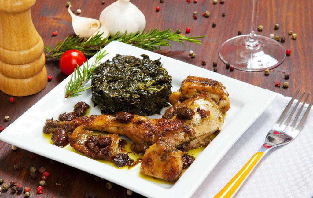 Coniglio alla ligure