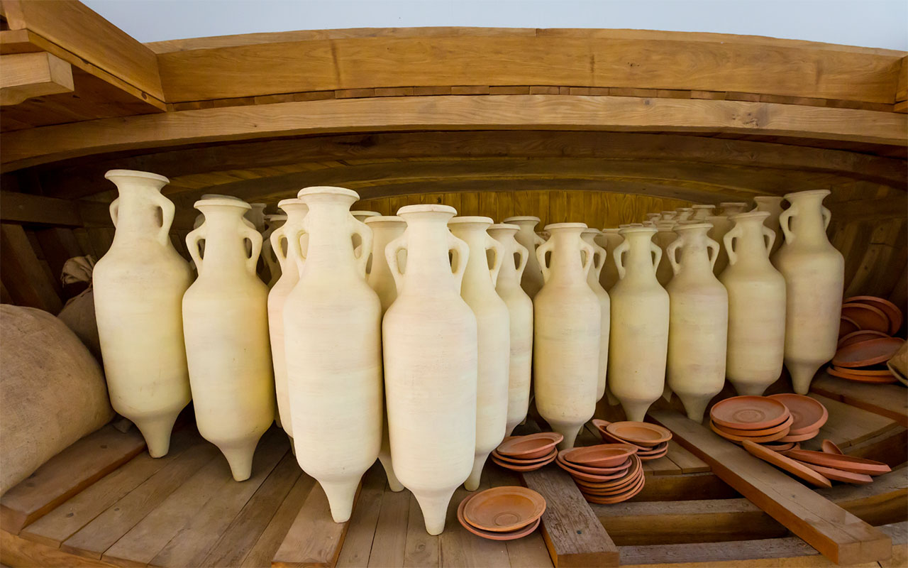 Affinamenti vino anfora